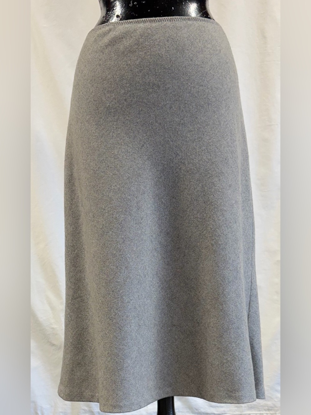 GAP Grey Wool A-Line Women's Skirt